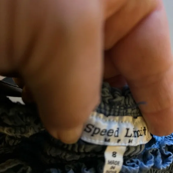 Girls Denim Summer Dress Size 8 - Picture 5 of 5